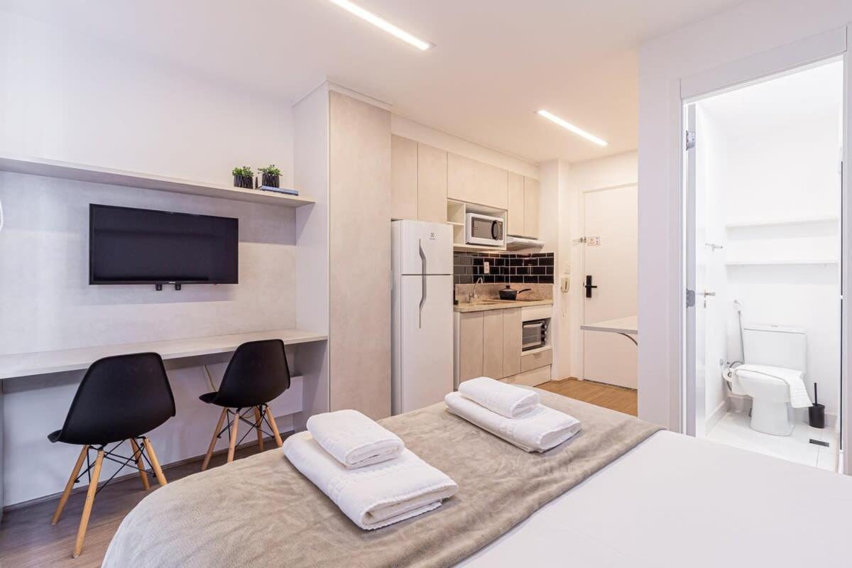Apartamento Bhomy Bras - A 230m Da Estacao Brss Mv79b